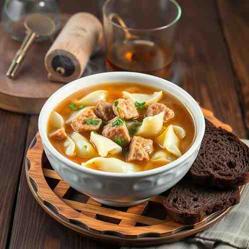 Estonian Cabbage & Meat Soup - Make Hapukapsasupp